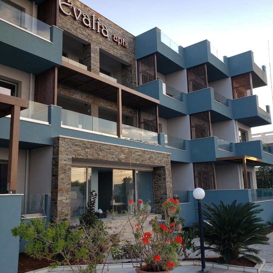 Evalia Apartments ヘルソニソス エクステリア 写真