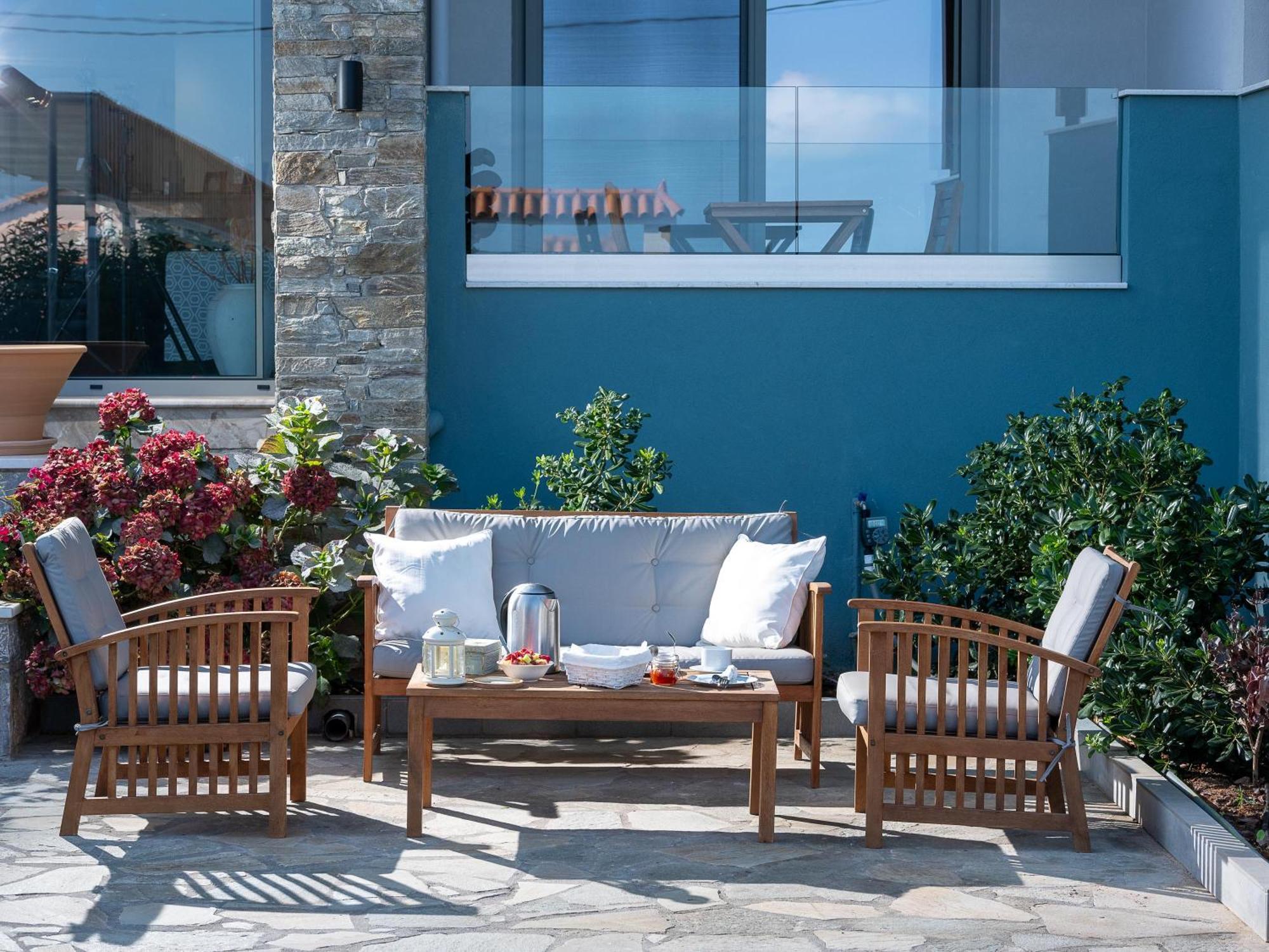 Evalia Apartments ヘルソニソス エクステリア 写真
