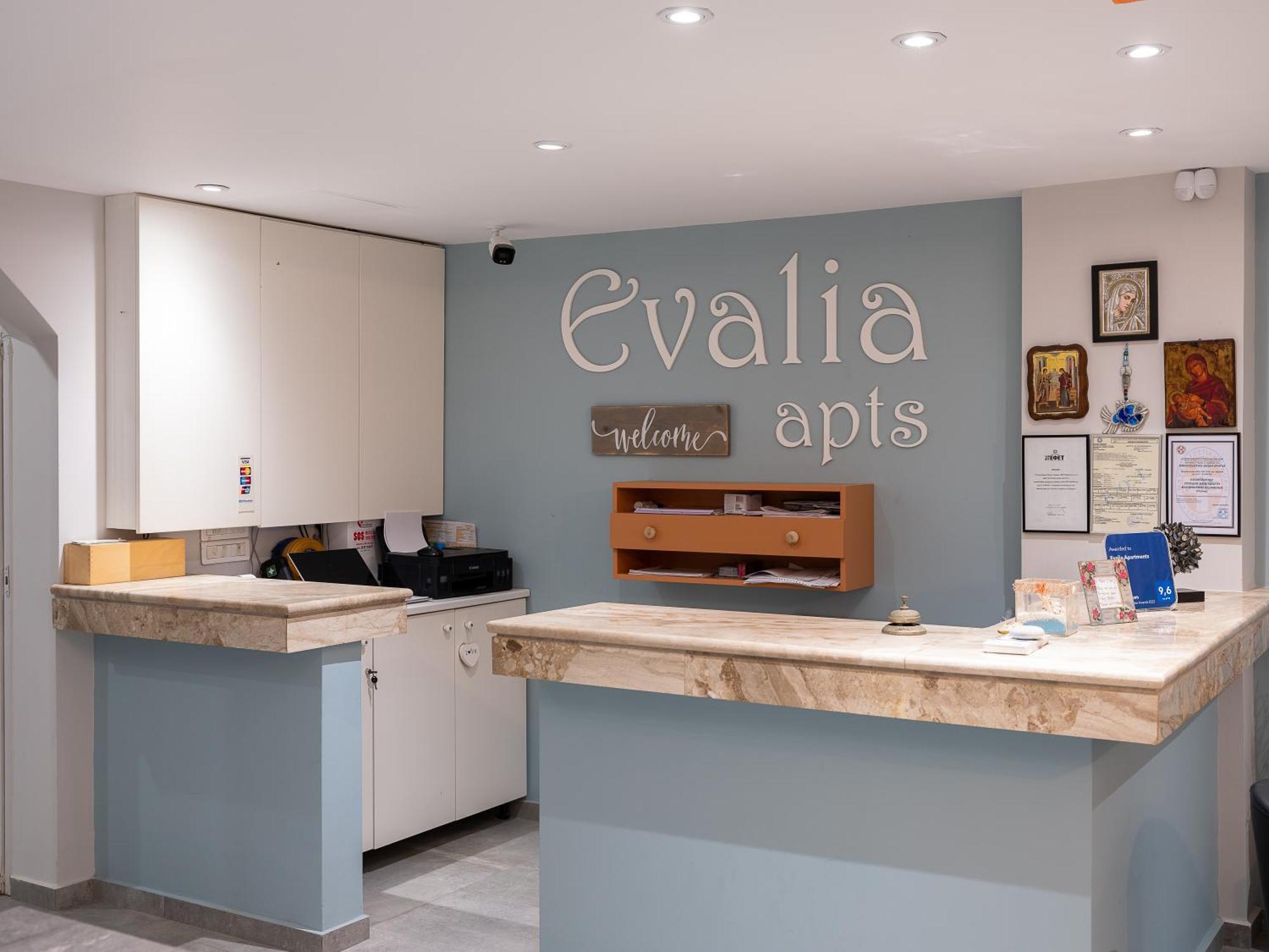 Evalia Apartments ヘルソニソス エクステリア 写真