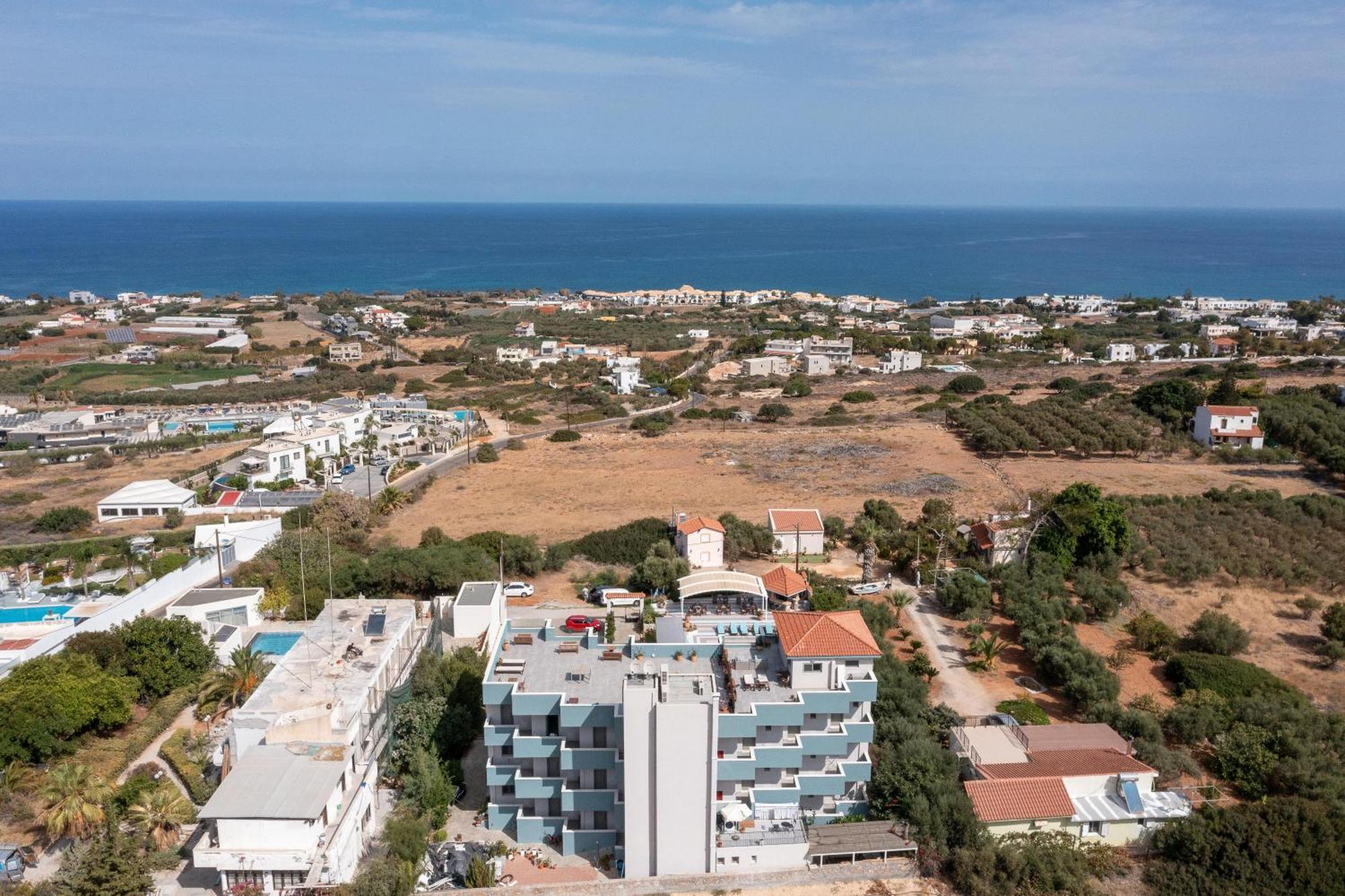Evalia Apartments ヘルソニソス エクステリア 写真